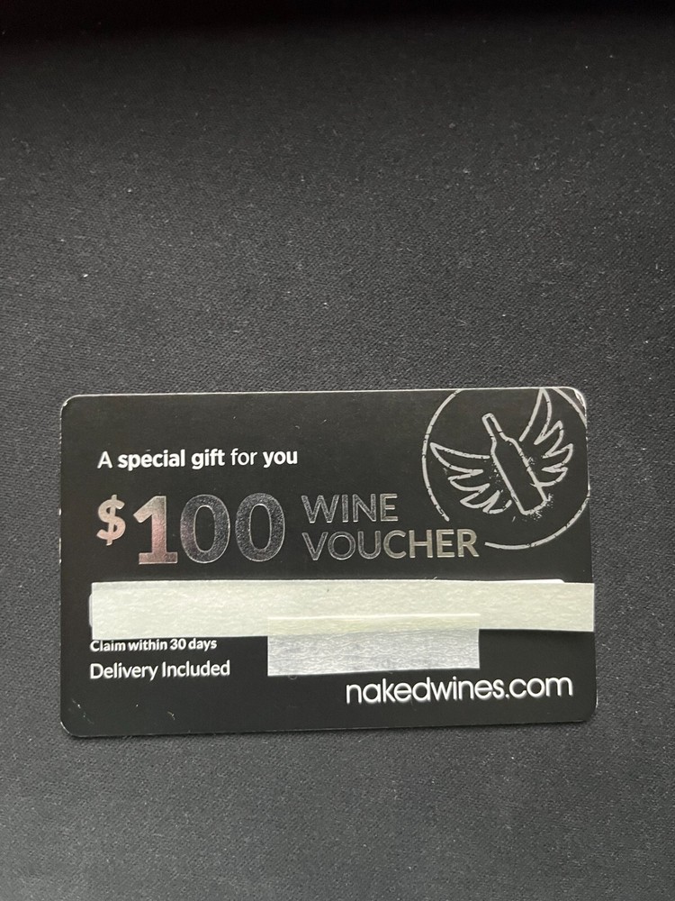 Wine $100 voucher for CHEAP 