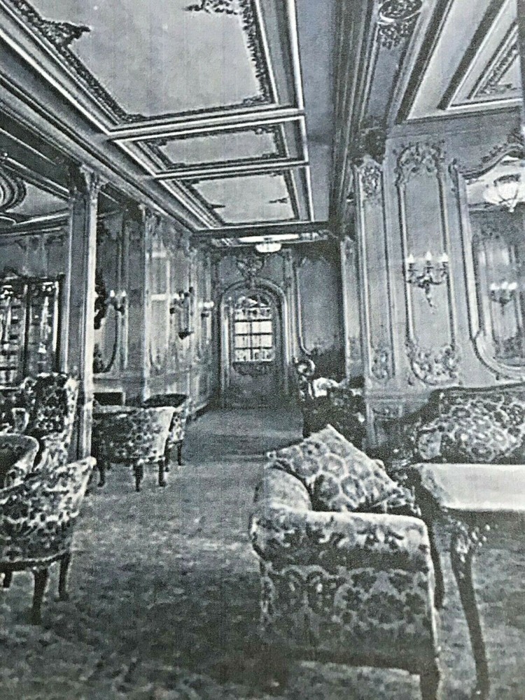 RMS TITANIC FIRST CLASS LOUNGE, ROBERT WELCH REPRINT