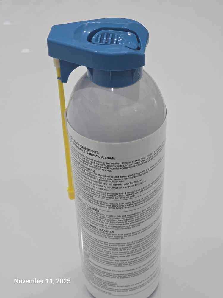 CB- 80 INSECTICIDE PYRETHRIN BEDBUGS FLUSHING AGENT 17 oz CANFMC