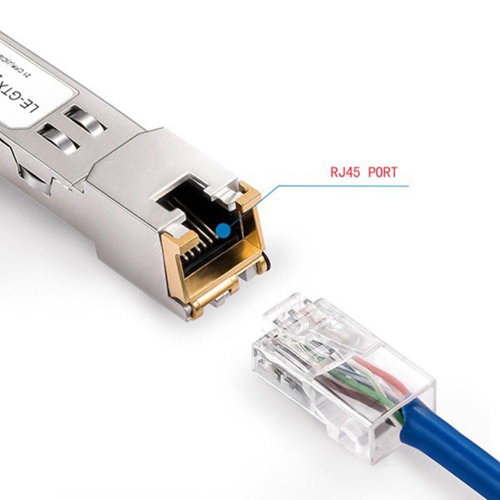 Module RJ45 Gbic 10/100/1000 Connector Copper RJ45 Module9154