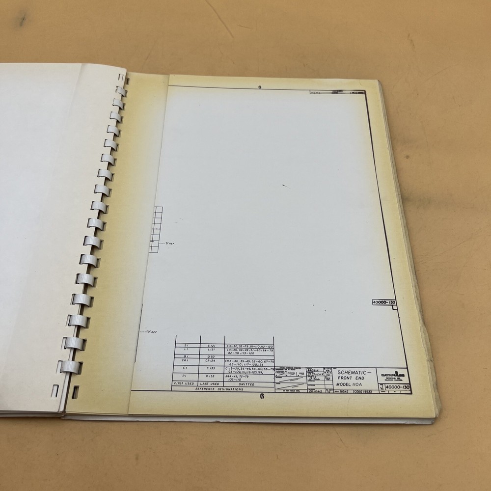 Datapulse Model 110A Pulse Generator Operation & Maintenance Handbook 12/65