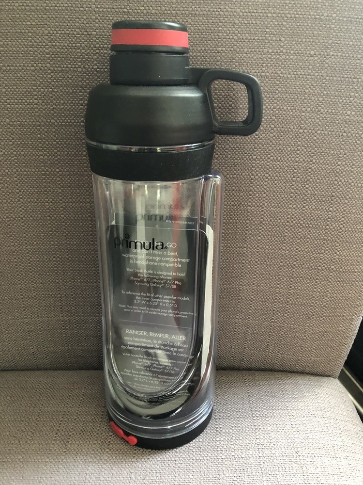 Stash It Plastic Water Bottle