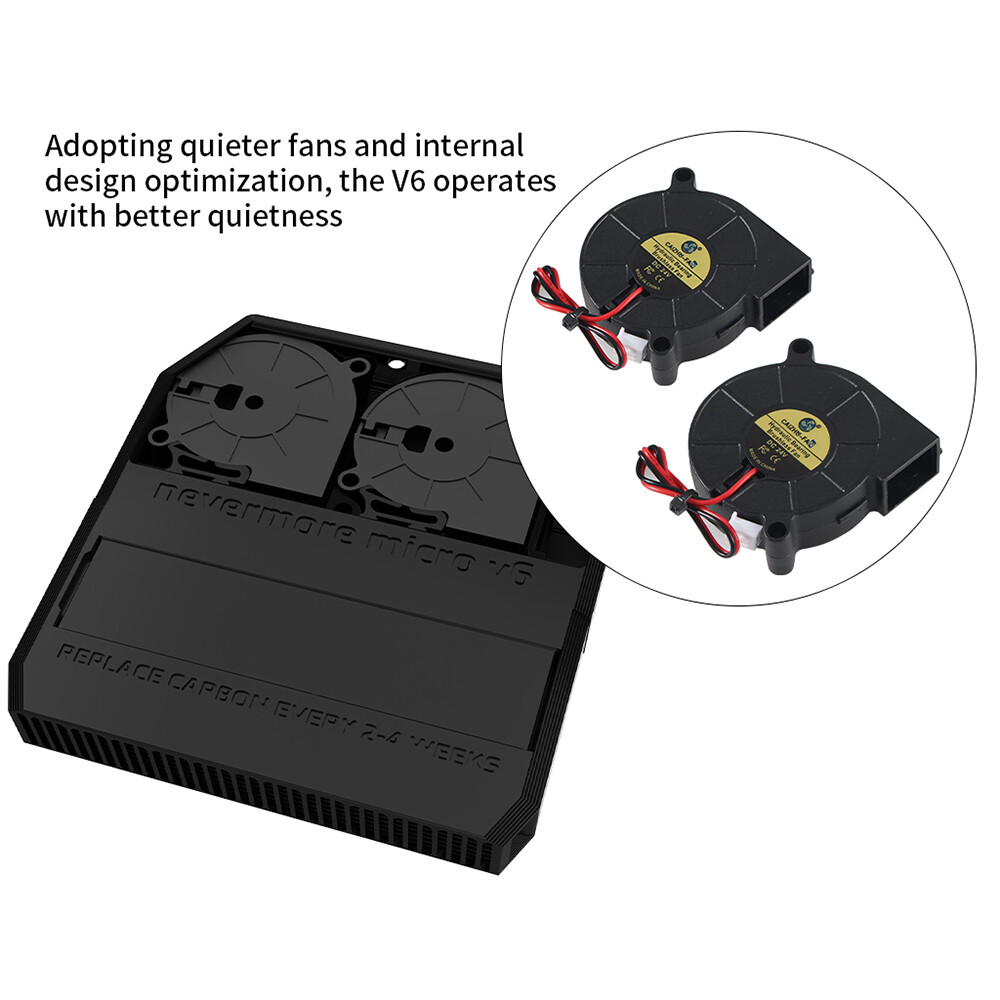 3D Printer Nevermore V6 Activated Carbon Filters Accessory Compatible P0B0