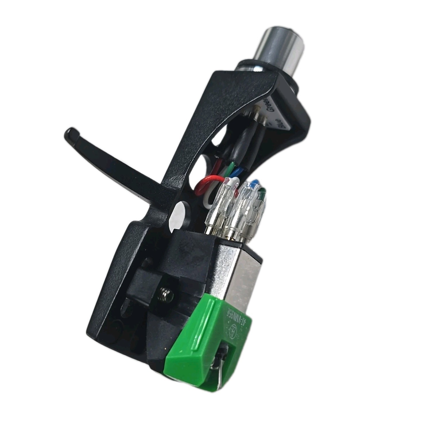 GENUINE Audio-Technica AT-VM95E Cartridge with TECHNICS style Black Headshell