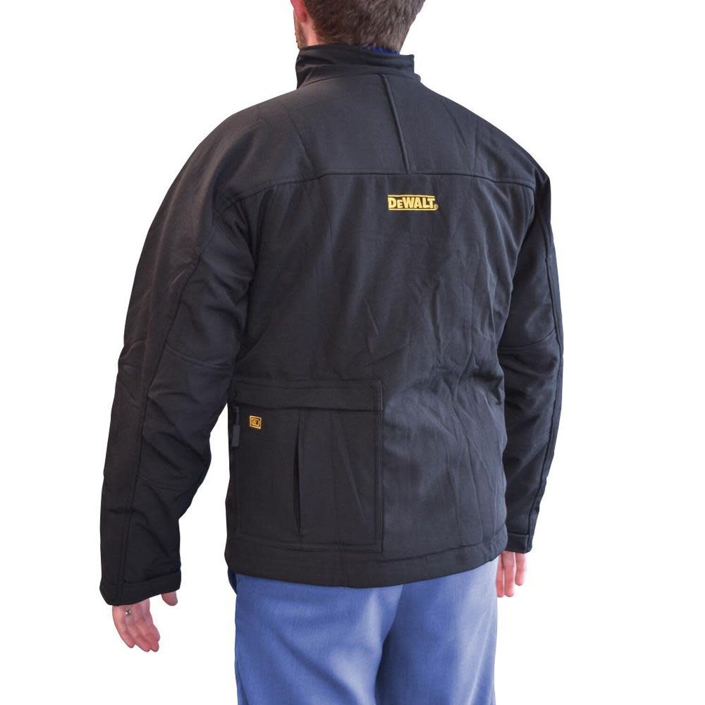 DEWALT DCHJ060ABB-L 20V MAX Soft Shell Heated Work Jacket - L, Black New