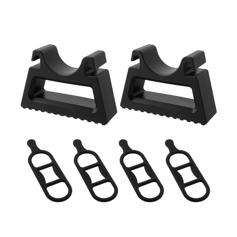 6pc Silicones Bicycles Handlebars Stabilizers Maintenance Tool Nonslip Base
