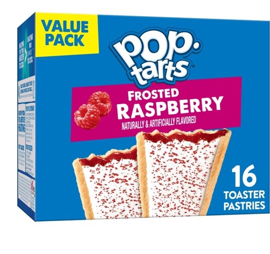 2 Boxes 27oz Pop-Tarts Frosted Raspberry