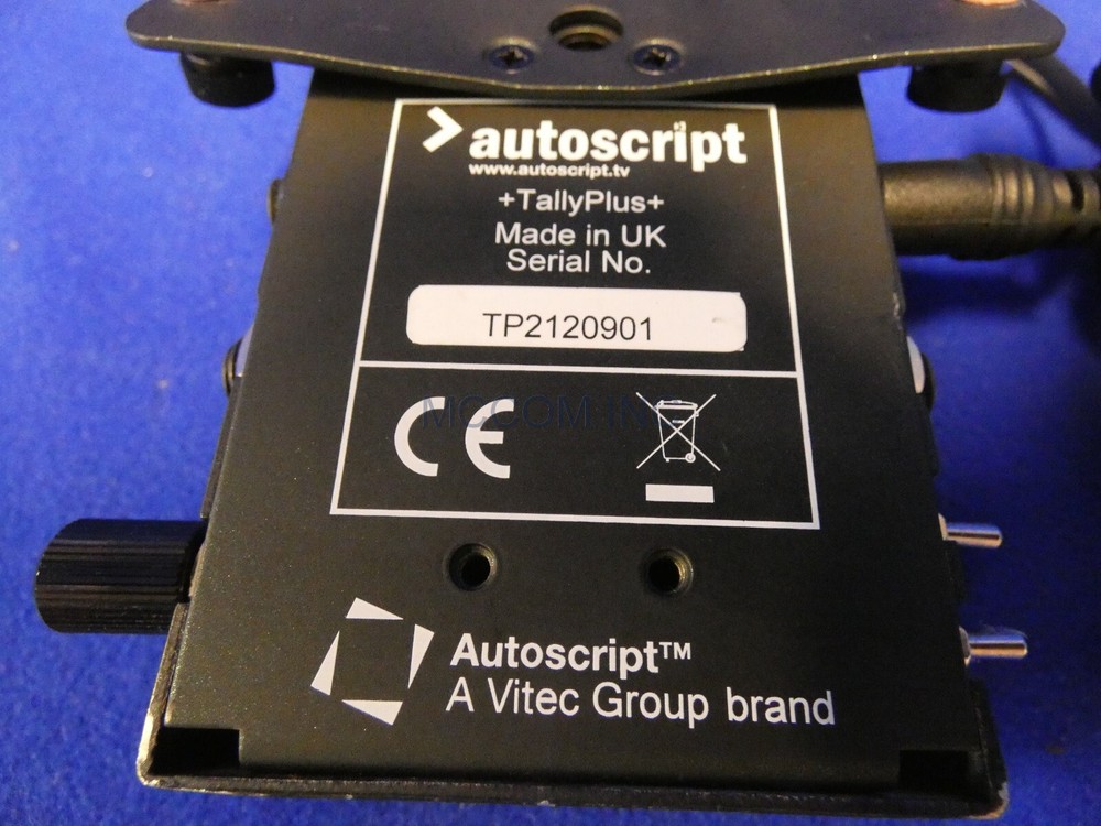 Autoscript TallyPlus Camera Number & Tally Display Qty 2 for ELP15 Plus Prompter
