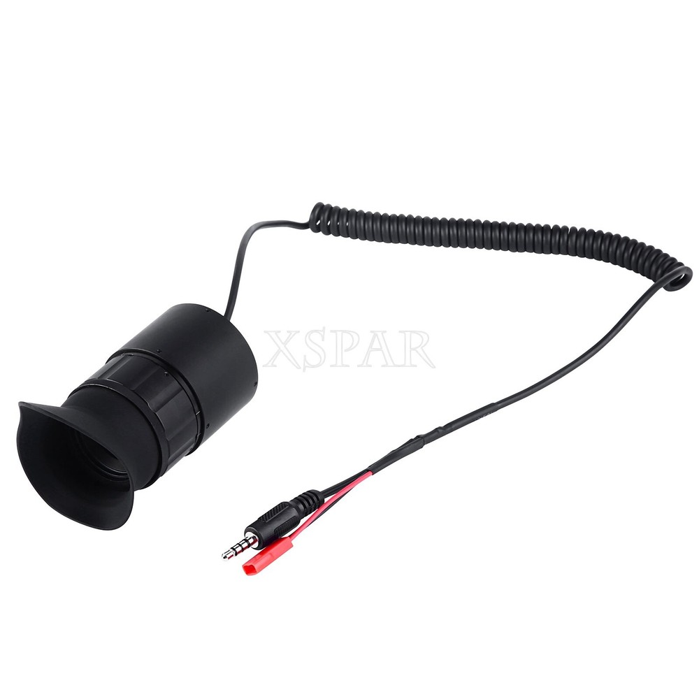 V780-B Head Mounted Display Wearable 1024*768For FPV With Composite AV Interface