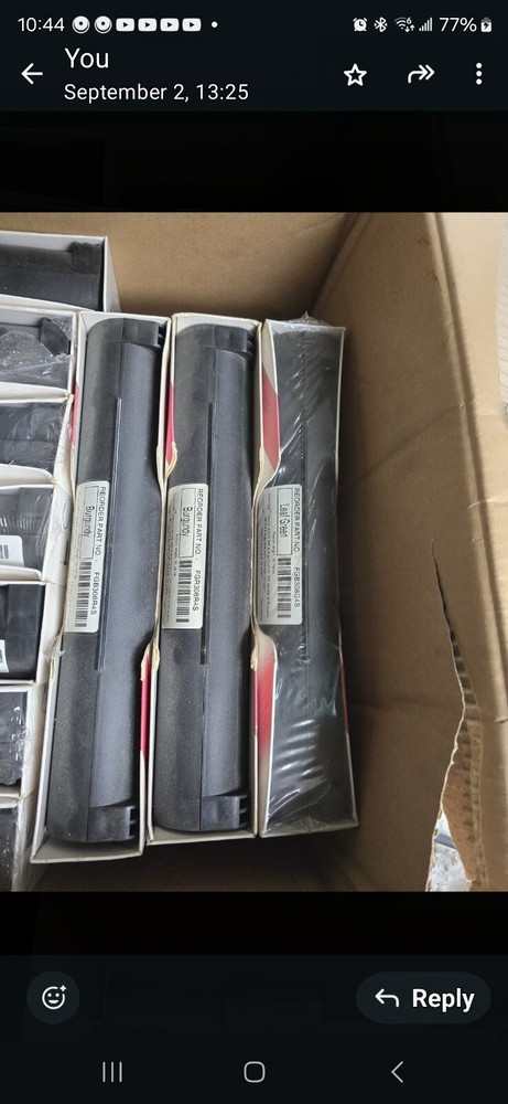 Gerber edge foil printer AS IS