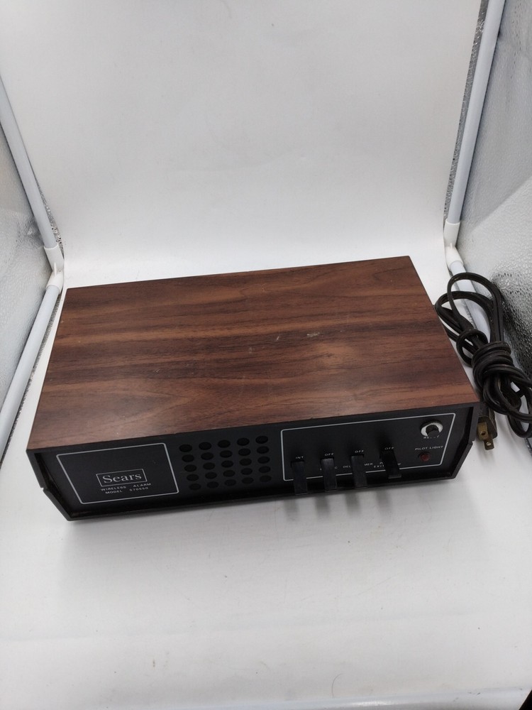 Vintage Sears Channel Alarm Security System Model #570550