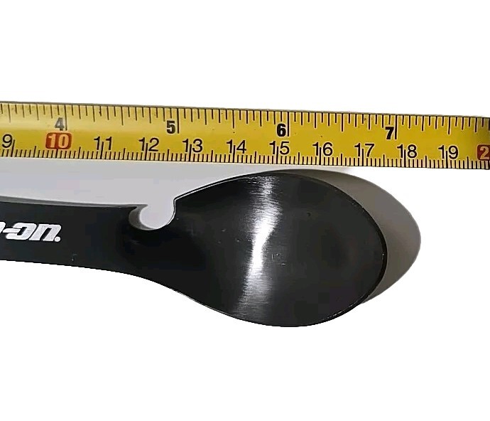 Snap On Tools PROMO Stainless Spoon Fork Opener Camping Survival Spork+Pouch NEW