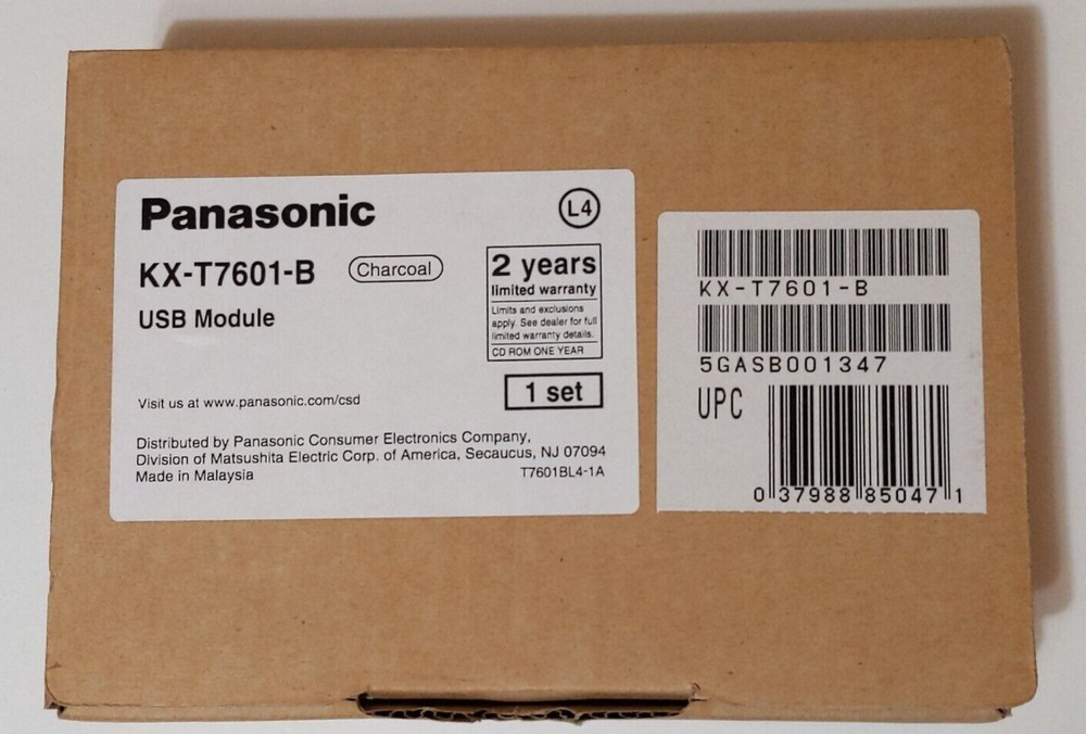 Panasonic KX-T7601-B USB Module Requires Pro Install B(black)
