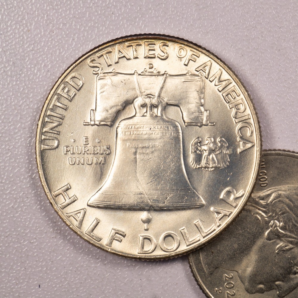 1960-D Franklin Half Dollar - CH BU!