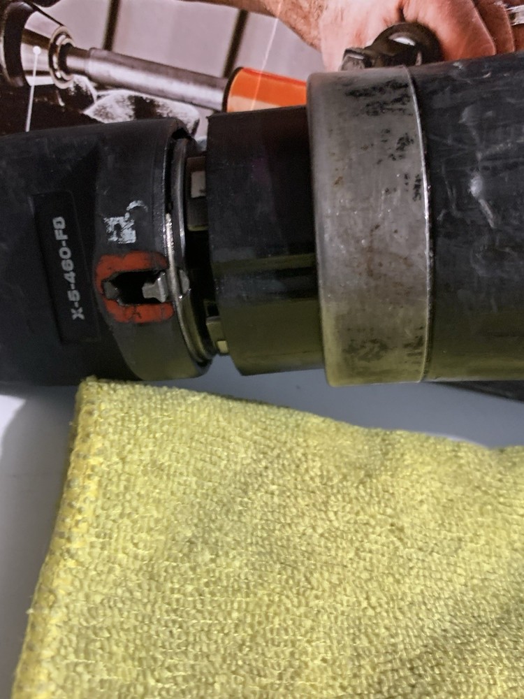 Hilti DX460 Powder Actuated Tool Used