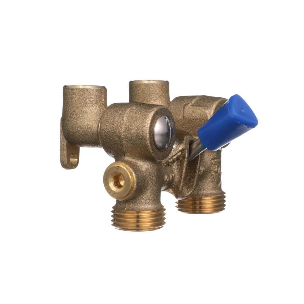 Watts 1/2 in. Bronze Sweat x MHT Washing Machine Shutoff Valve