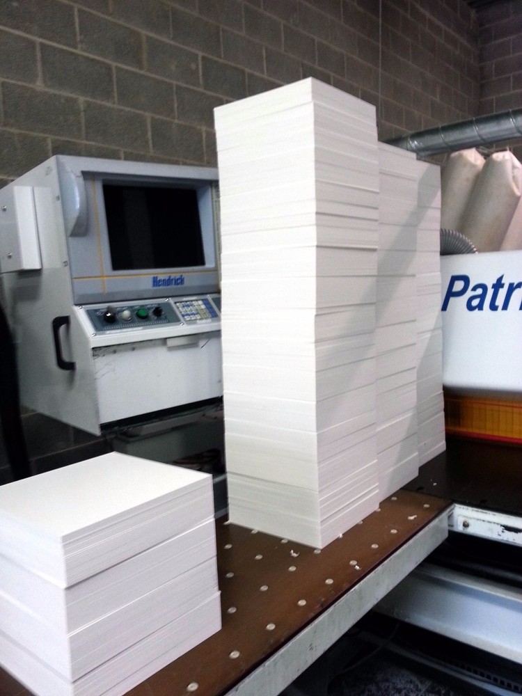 3MM WHITE 1/8" SINTRA / CELTEC PVC FOAM BOARD PLASTIC