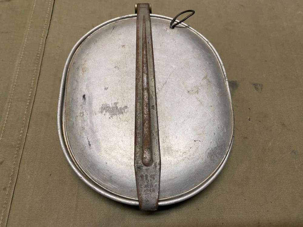 ORIGINAL WWI WWII US ARMY M1910 MESS KIT-DATED 1917