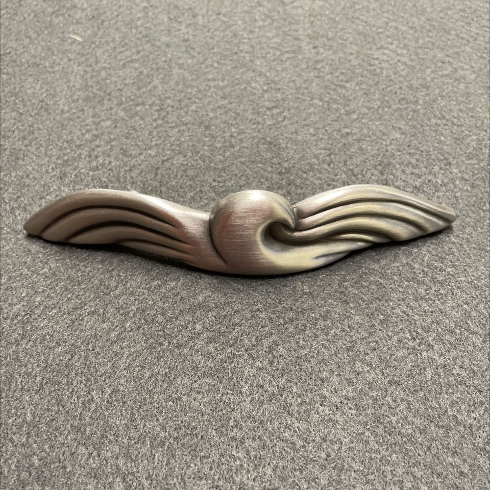 3" or 3-3/4" Dual Mount Flying Eagle Pull Brushed Satin Pewter