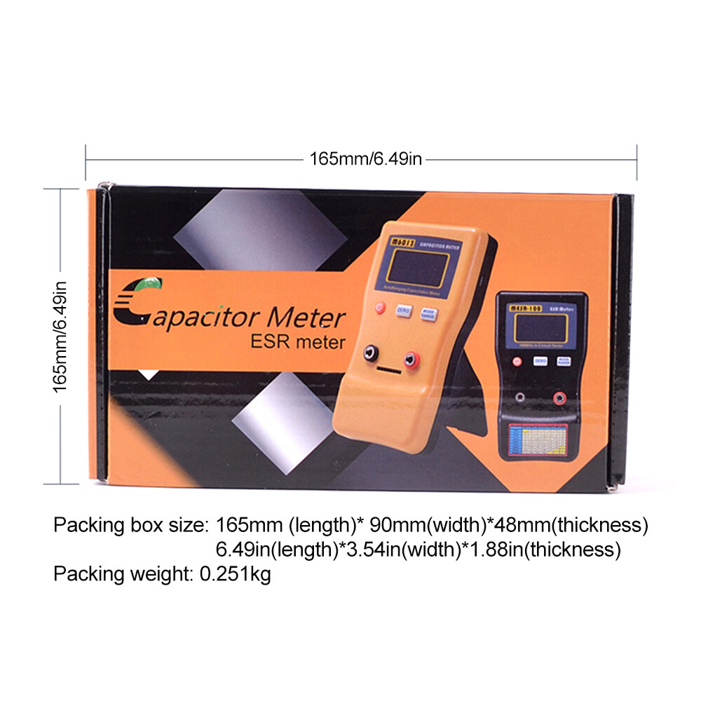 M6013 LCD High-precision Capacitor Meter For Capacitance Resistance Measurement