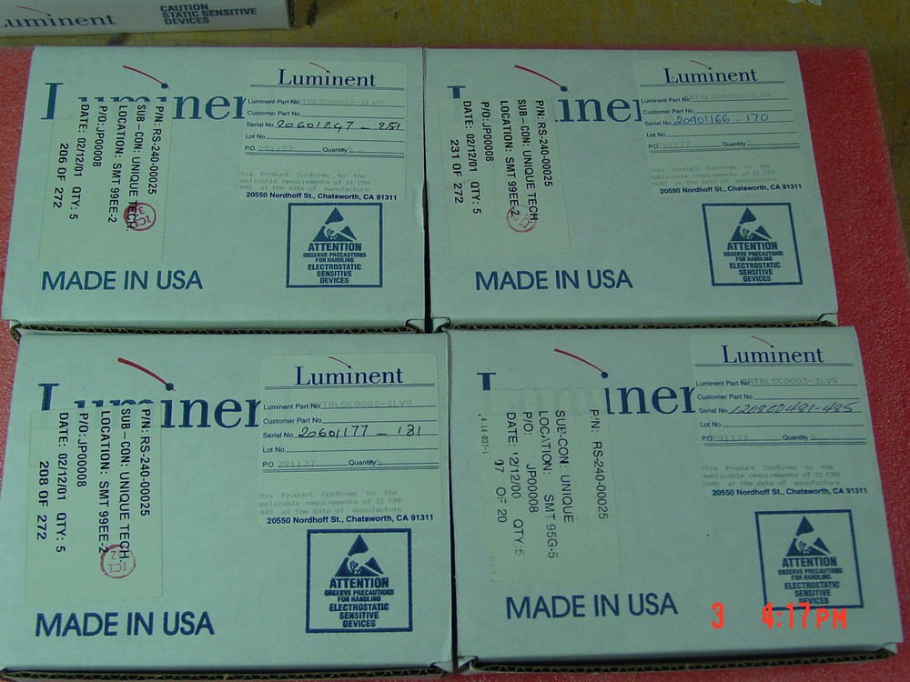 ATM SINGLEMODE TRANSCEIVER 3.3V  MRTRLSC0003-3LV9