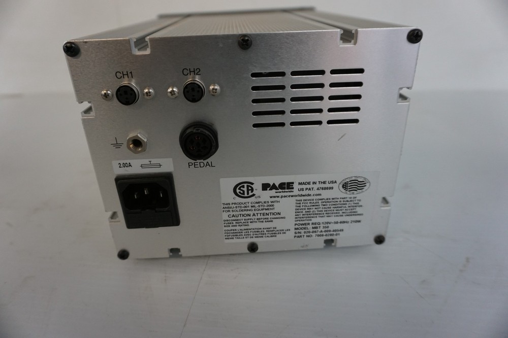PACE MBT 350 SOLDERING REWORK SYSTEM (BFR7)