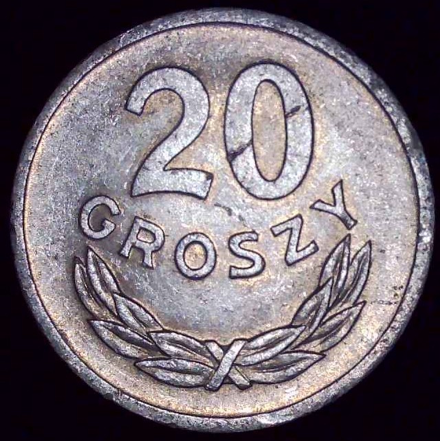 Poland - 1972 - 20 Groszy