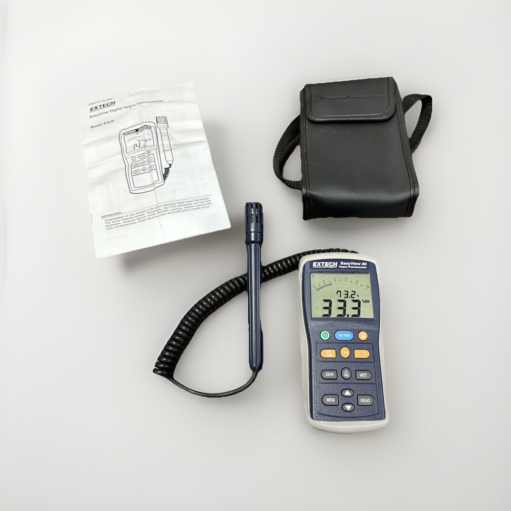 Extech EA20 Hygro-Thermometer, Tested Working!