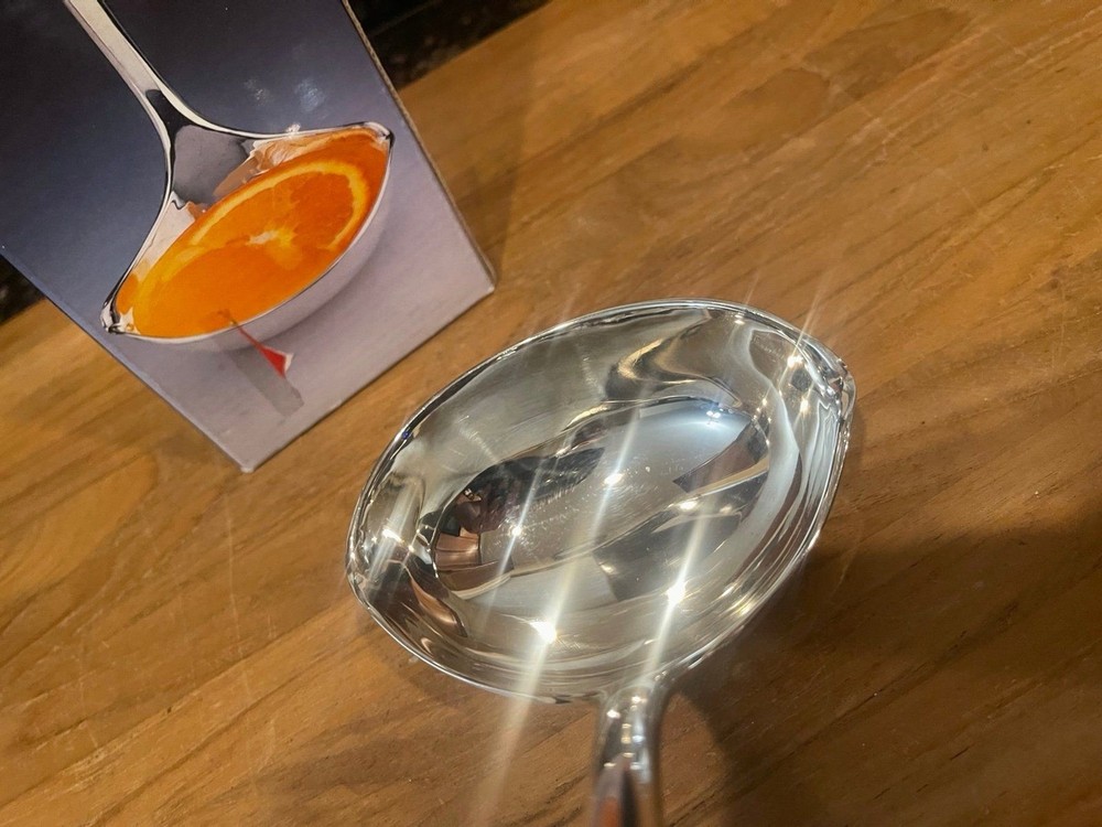 13" Beautiful Leonard Silverplated Colonial Style Ladle