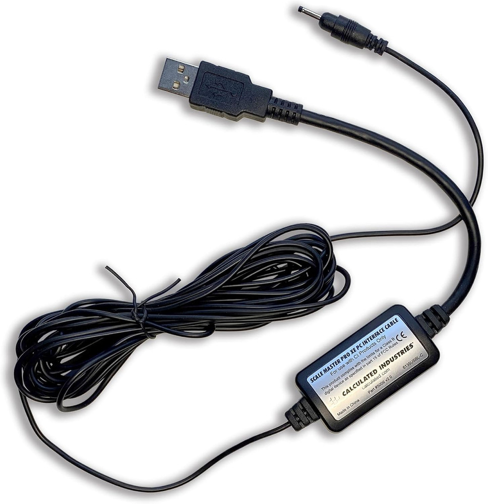 5006 Scale Master Proxe PC Interface Cable for the 6135 Scale Master Proxe, 15 F
