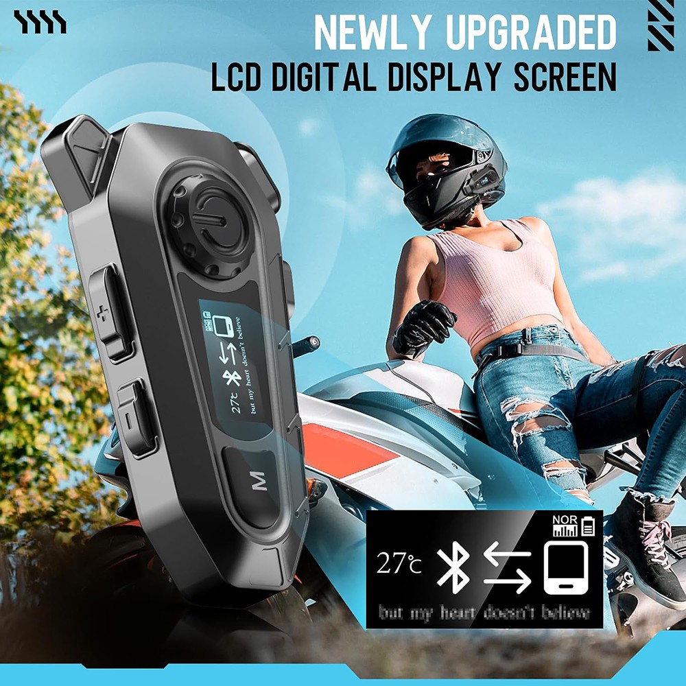 US Motorcycle Helmet Headset Bluetooth Wireless Headphone Speaker Hands-Free﻿
