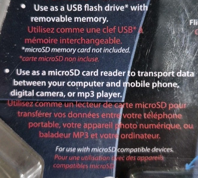 Mimoco Mimomicro Star Wars Yoda MicroSD USB Card Reader & Drive* Keychain