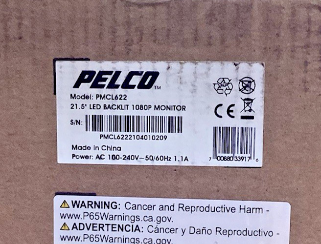 Pelco 600 Series PMCL622