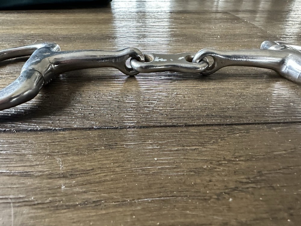 Horse Tack - 5 1/4” French Link Eggbutt Snaffle Bit