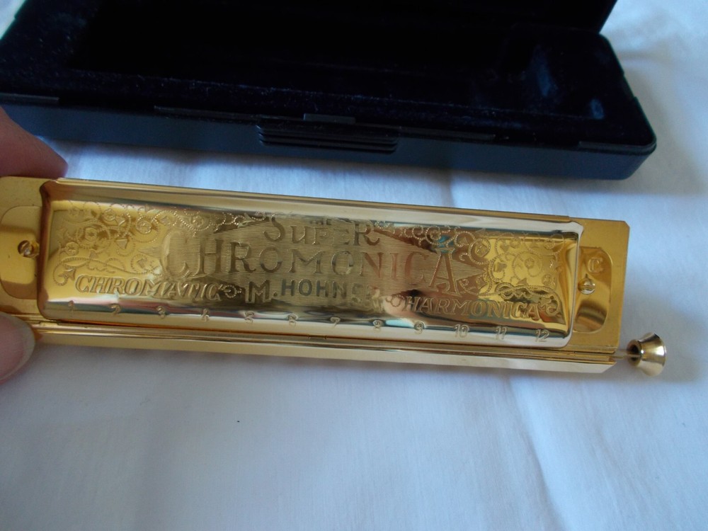 Gold Hohner 270/48 Super Chromonica Chromatic Harmonica "C"