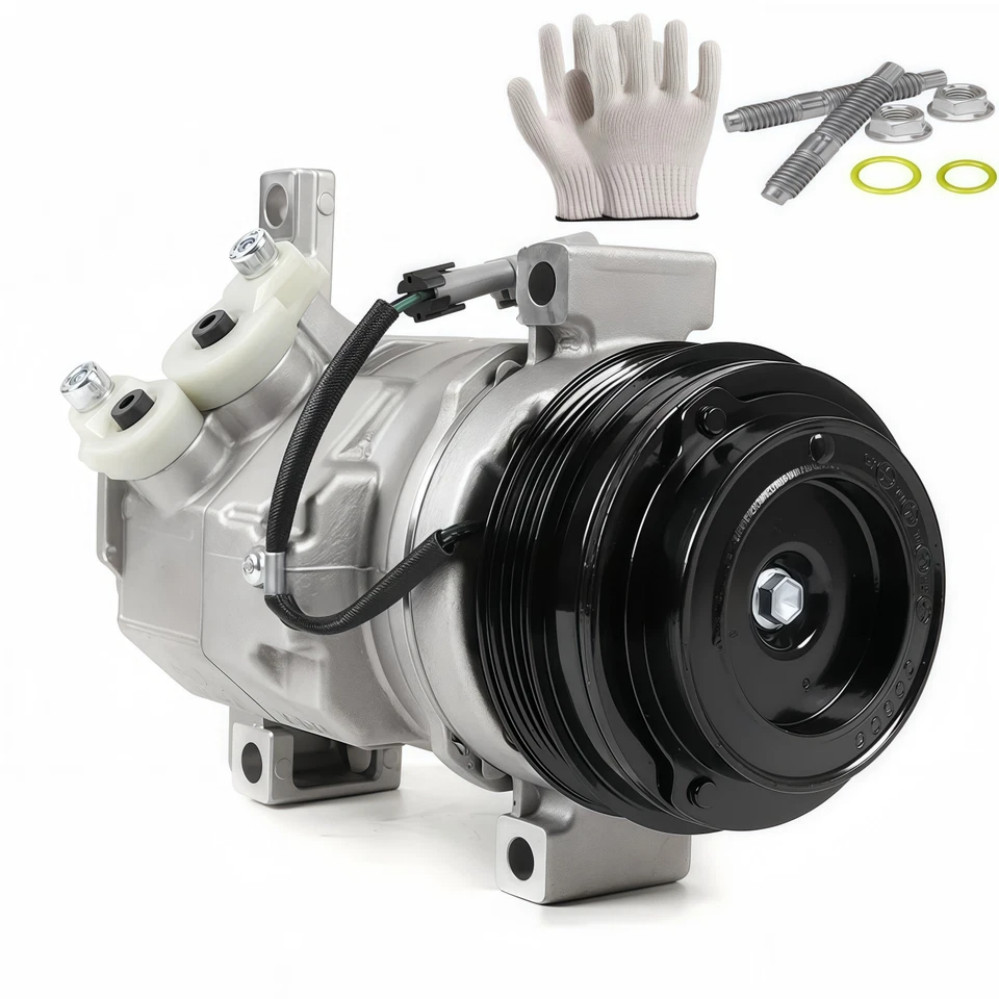 A/C Compressor For Cadillac Escalade Chevy Tahoe Suburban GMC Yukon With Rear AC