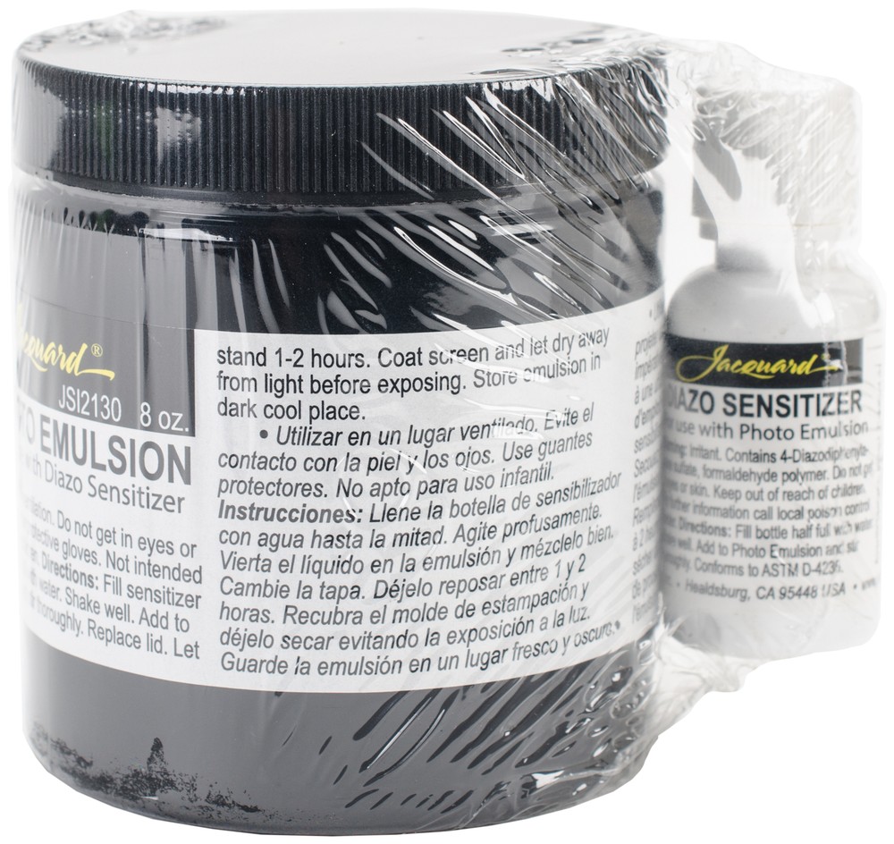 Jacquard Emulsion & Diazo Sensitizer-8oz