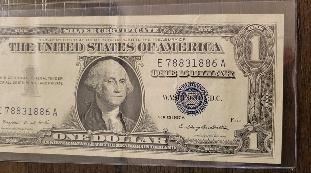 (2 Notes) 1935A and 1957A $1 Silver Certificate - Blue Seal