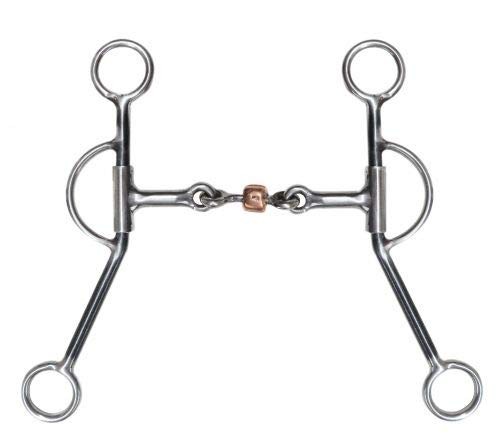 Showman Stainless Steel Training Snaffle Bit