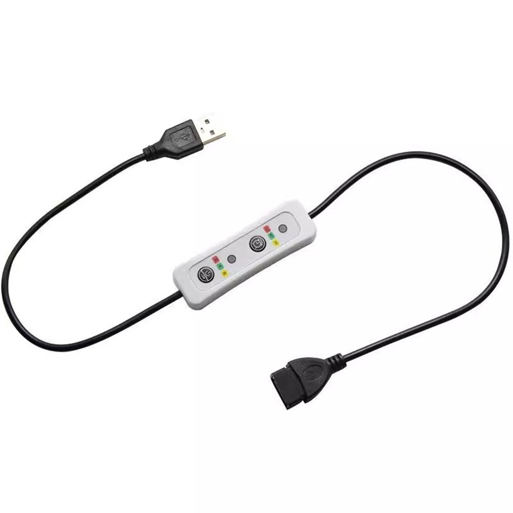 USB Timer Switch Extension Cable 5V DC Power Supply 60cm Timer Cord Controller