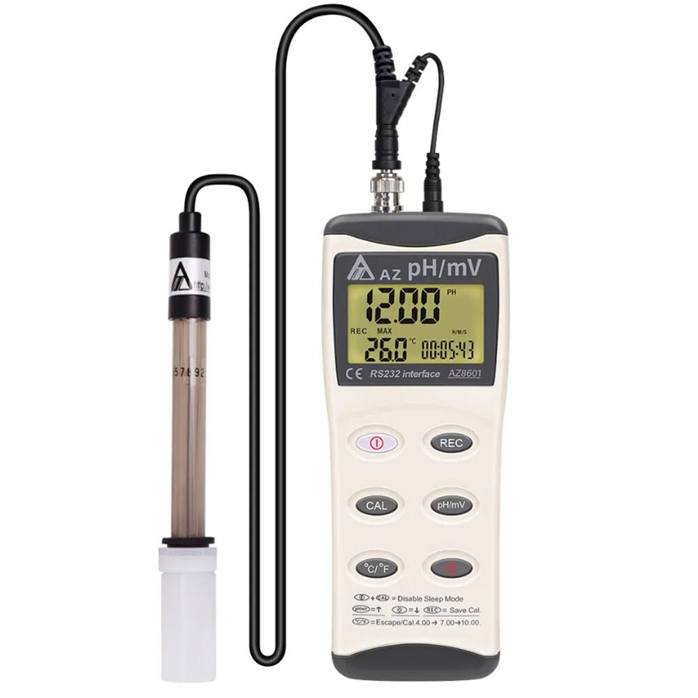 AZ8601 Handheld PH Meter PH & ORP Mv Temperature Meter Oxidation Reduction Meter