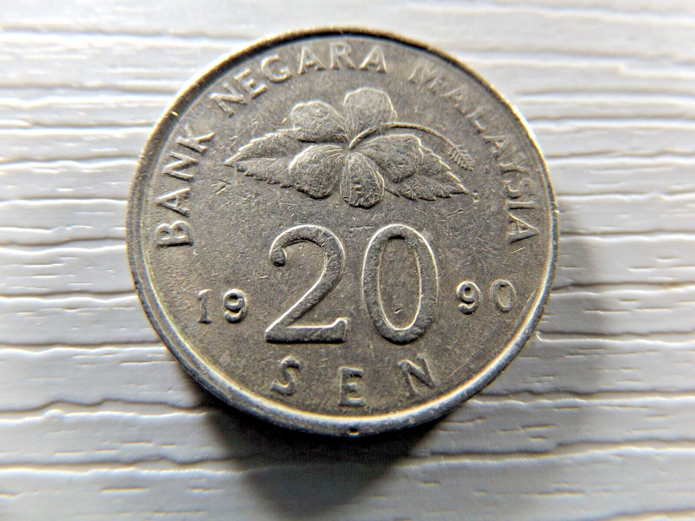 MALAYSIA 1990 20 Sen