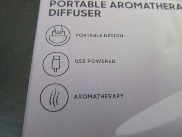 Sharper Image Portable Aromatherapy Diffuser