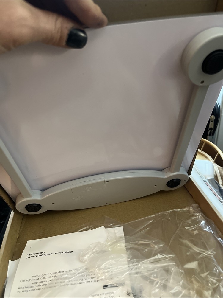 Sleek White Digital Bathroom Scale