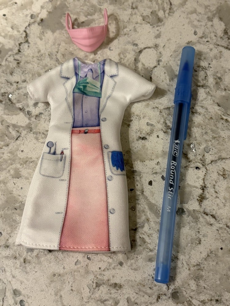 Barbie Dentist Outfit & Face Mask
