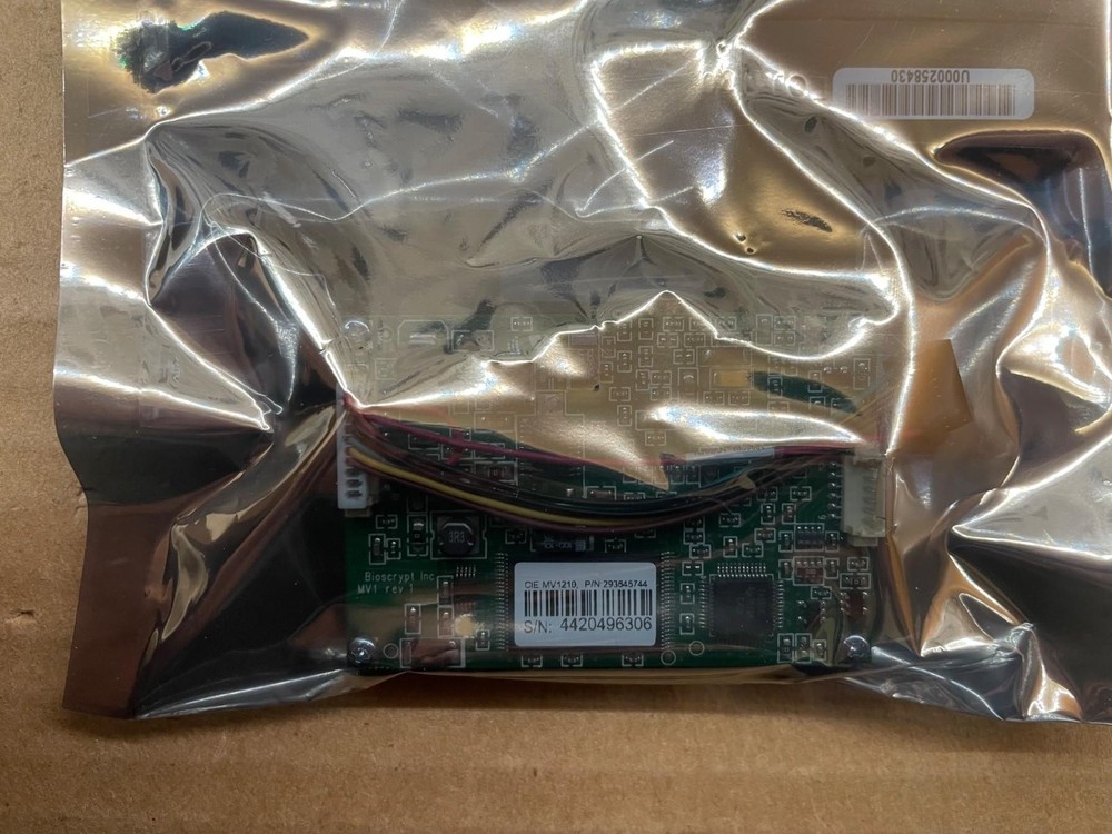 BIOSCRYPT MV1210 FINGERPRINT OEM MODULE+AUTHENTEC AF-S2 FINGERPRINT SENSOR SET