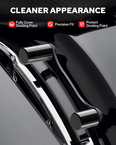 4 Point Docking Hardware Kits, Quick Release Luggage Rack Sissy Bar Four