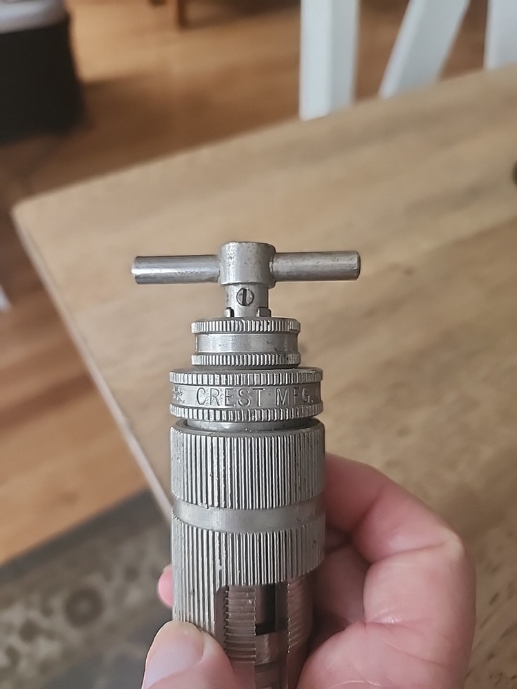 Vintage Crest Mfg Co Plumbing Drill