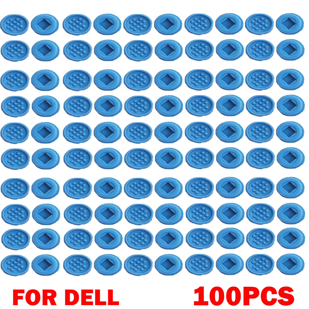 100Pcs 3mmx 3mm Track Point Cap Mouse Pointer Soft Rim For DELL E6400 E6410 US