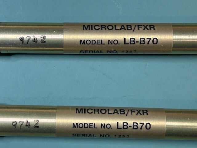 (1) NEW MICROLAB/FXR LOW PASS 900MHZ FILTER LB-B70